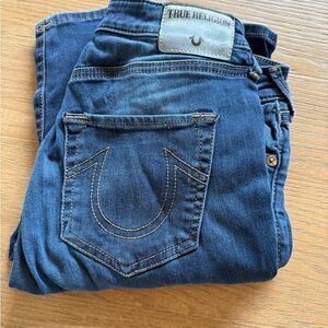 True Religion Women's Blue Jeans 28 curvy